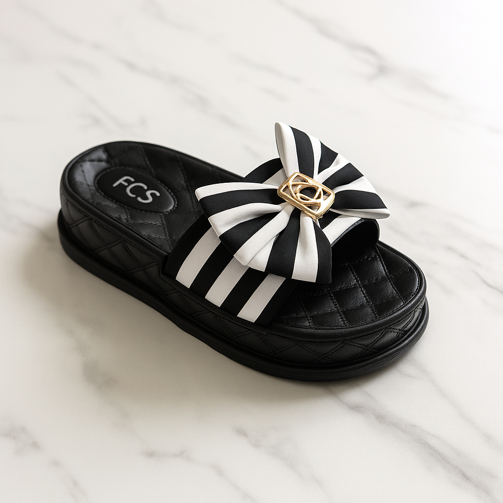Stripe Slippers