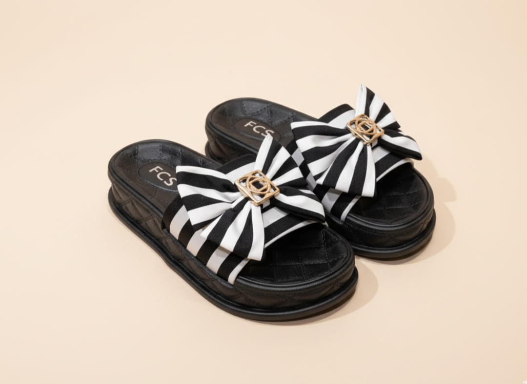 Stripe Slippers