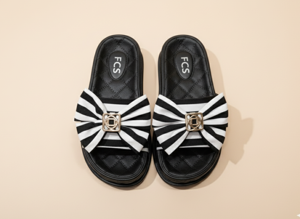 Stripe Slippers