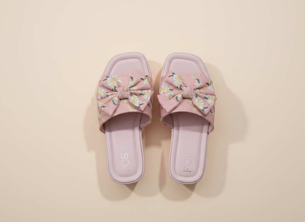 Block Heel Slippers