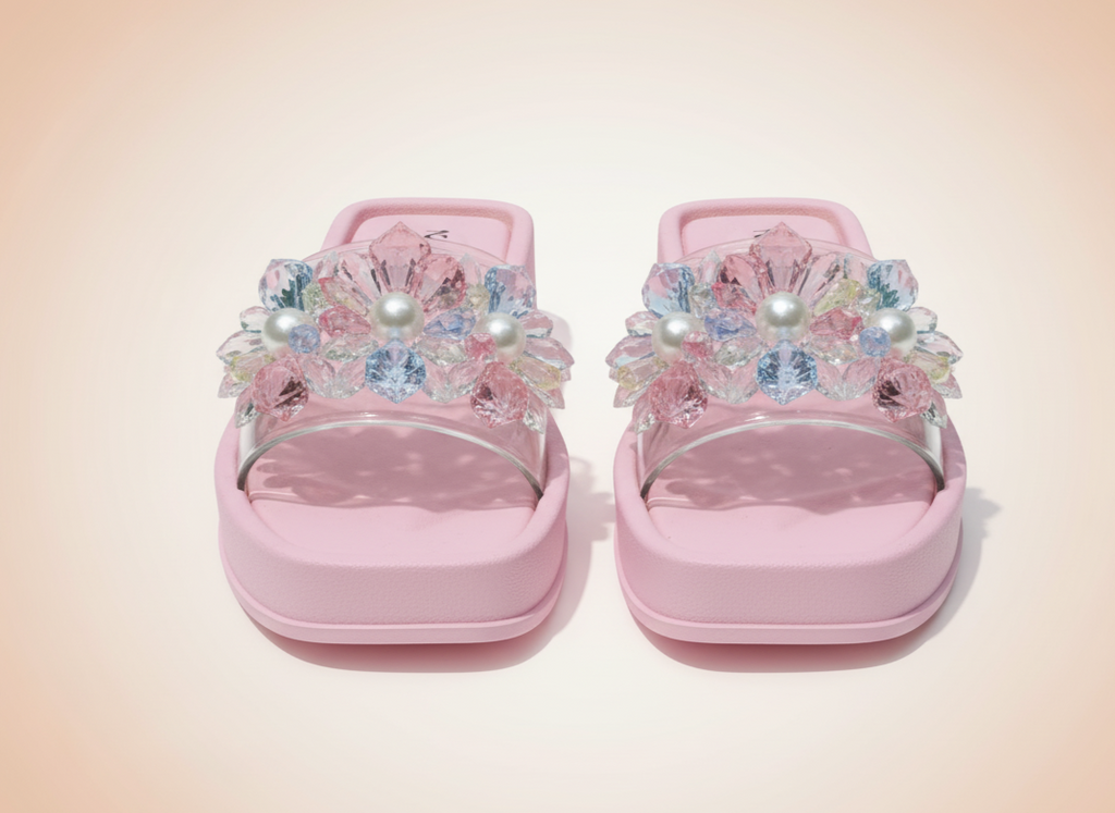 Stylish Transparent Slippers