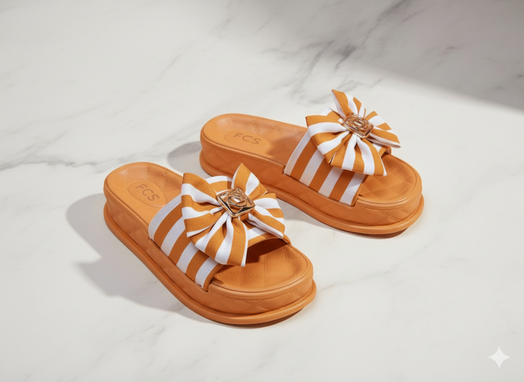 Stripe Slippers
