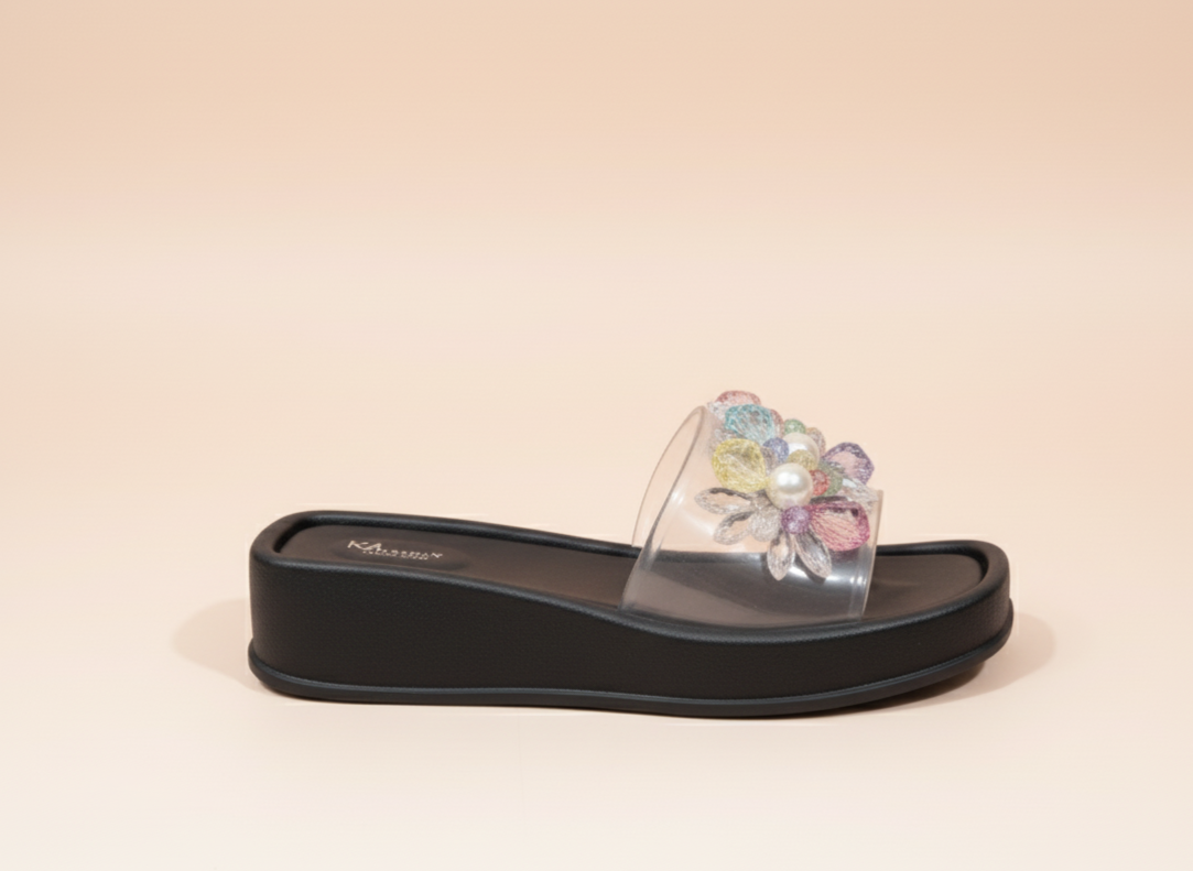 Stylish Transparent Slippers