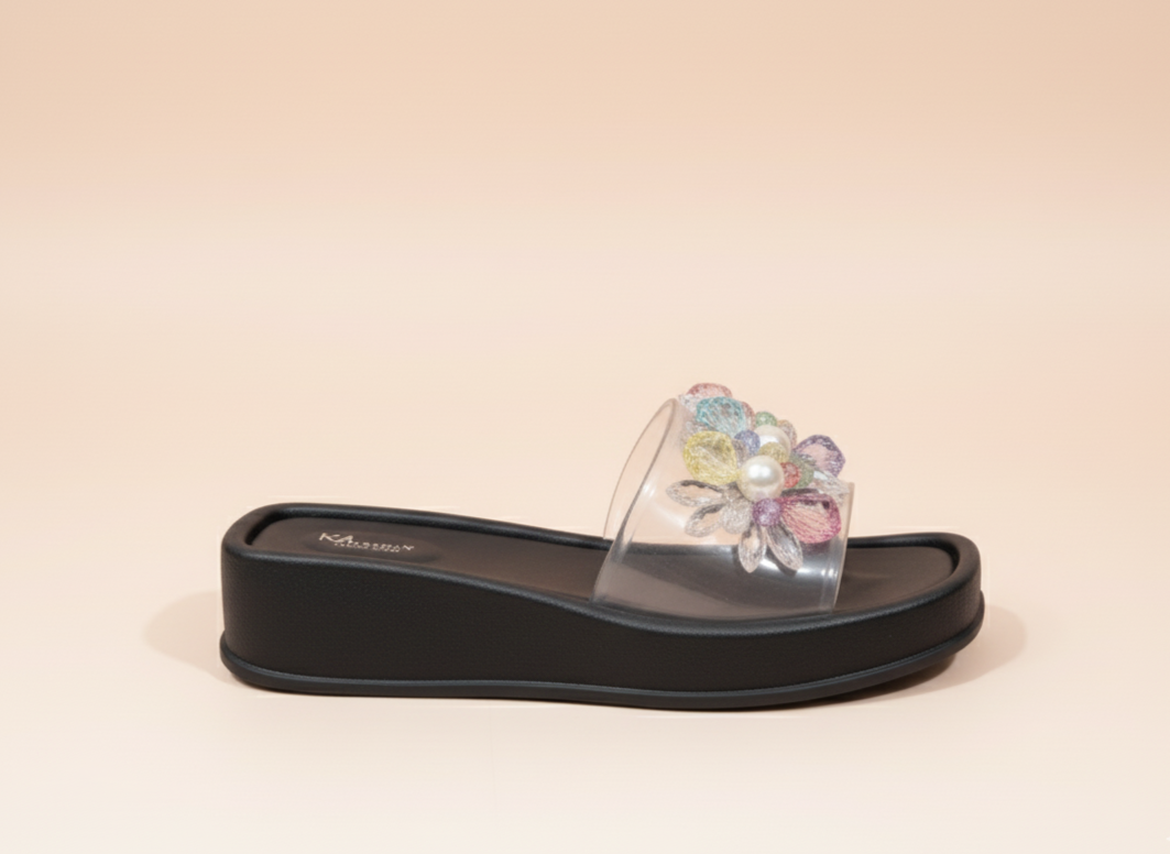 Stylish Transparent Slippers