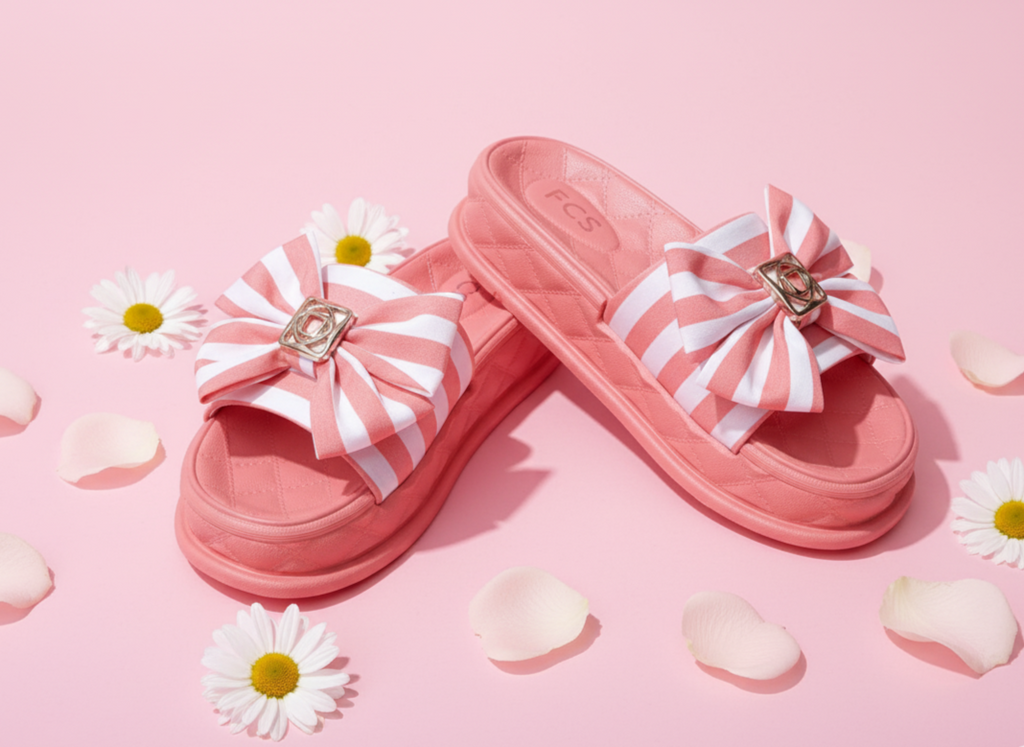 Stripe Slippers