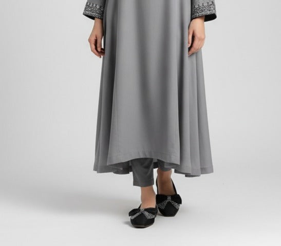 Glitter Party Pumps for Women_Black