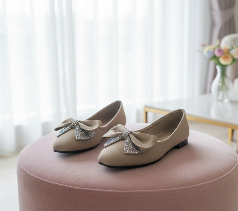 Glitter Party Pumps For Women_Skin