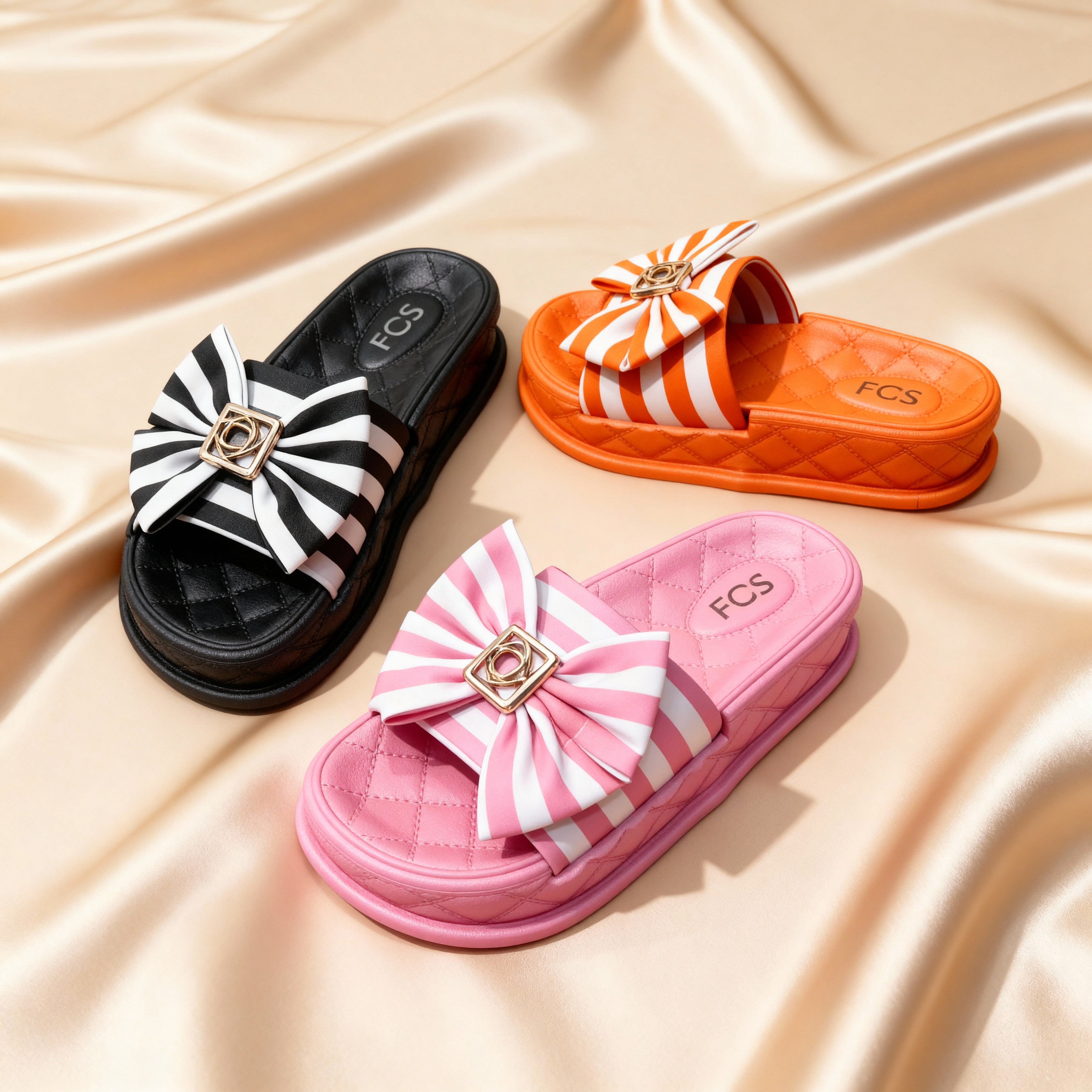 Stripe Slippers
