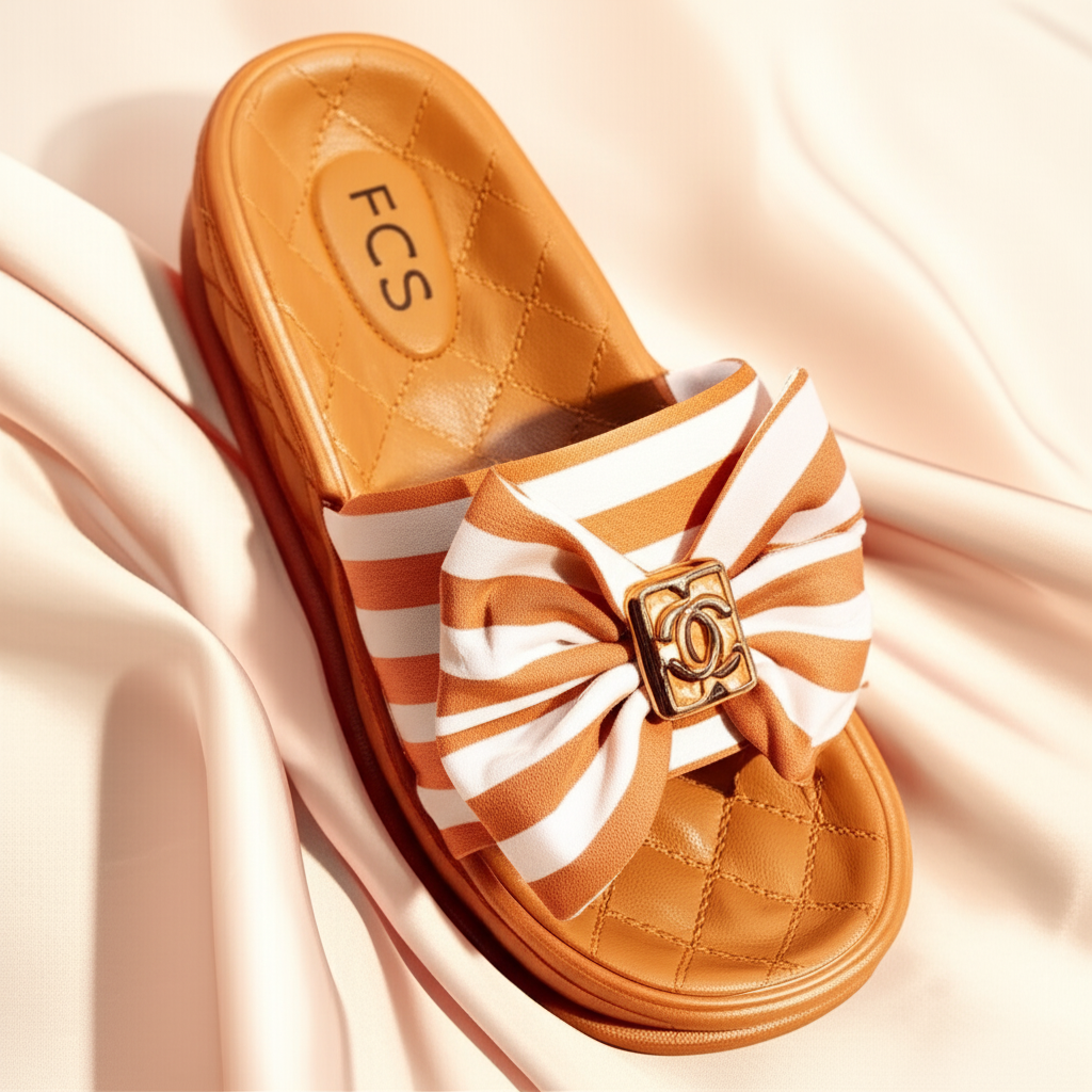 Stripe Slippers