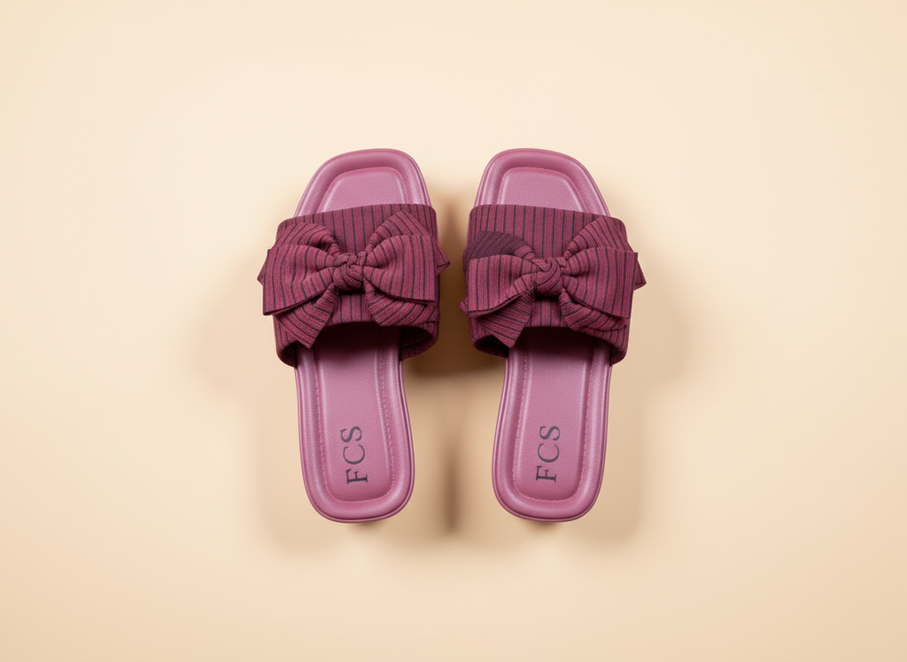 Block Heel Slippers