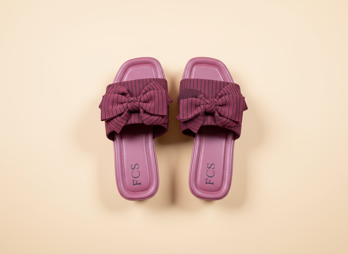 Block Heel Slippers