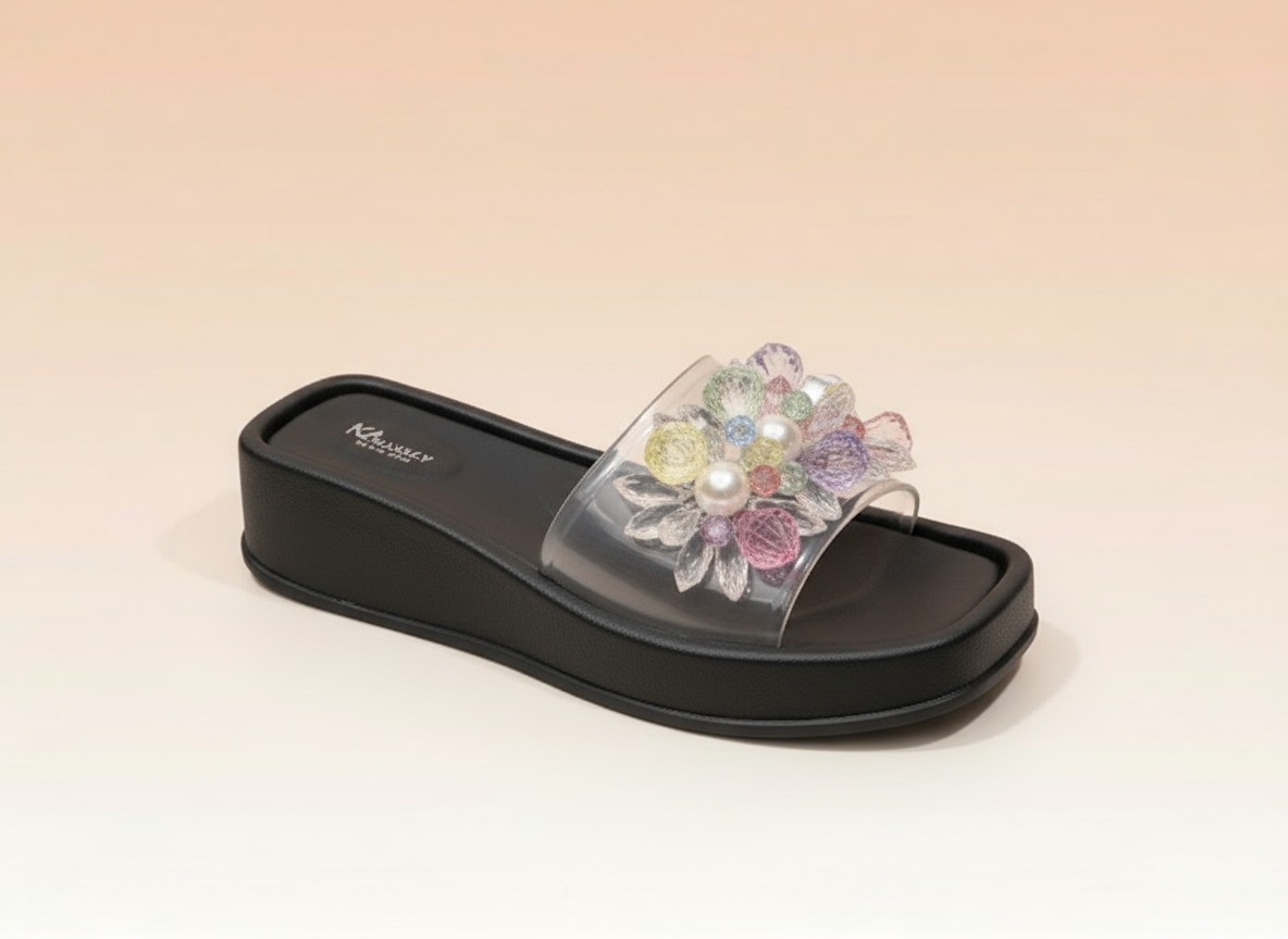 Stylish Transparent Slippers