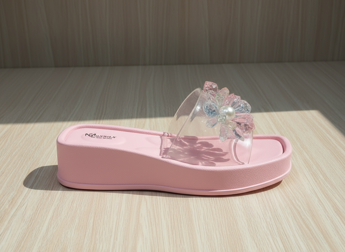 Stylish Transparent Slippers